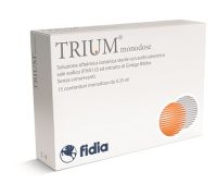 Trium Monodose soluzione oftalmica isotonica idratante e lubrificante 15 flaconcini 0,35ml