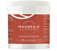 Magnesio Cloruro polvere integratore per la normale funzione muscolare e psicologica 500 grammi