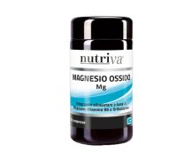 Nutriva Magnesio Ossido integratore  per la funzione muscolare e il sistema nervoso  50 compresse