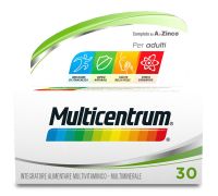 Multicentrum Integratore Alimentare Multivitaminico Multiminerale Vitamina C B6 Calcio Adulti 30 Cpr