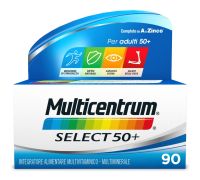 Multicentrum Select 50+ Integratore Alimentare Multivitaminico Multiminerale Vitamina B Calcio 90Cpr