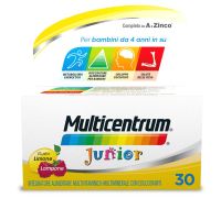 Multicentrum Junior Integratore Alimentare Vitamine Bambini Vitamina D Vitamina C Ferro 30 Cpr
