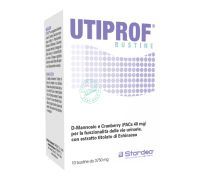 Utiprof integratore per la funzionalità delle vie urinarie 10 bustine