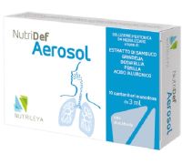 Nutridef aerosol per il benessere delle vie aeree 10 fiale x 3ml