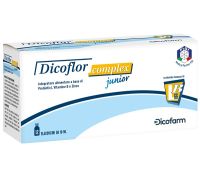 Dicoflor Complex Junior integratore di fermenti lattici 12 flaconcini 10ml