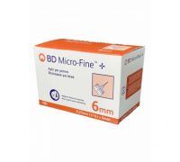 BD MICROFINE AGO G31 6MM 100PZ
