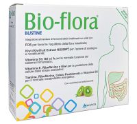 Bio-flora integratore di fermenti lattici con vitamine 14 bustine