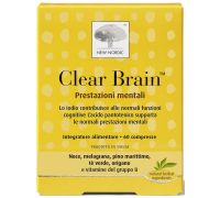 Clear Brain integratore per le funzioni cognitive e la memoria 60 compresse