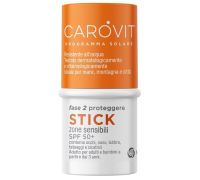 Carovit stick zone sensibili spf50+ 4ml