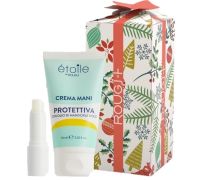 Rougj+ Protezione e Comfort cofanetto di natale 03 con crema mani protettiva 75ml + burro labbra volumizzante