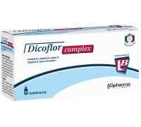 Dicoflor Complex integratore di fermenti lattici e vitamine 12 flaconcini 10ml