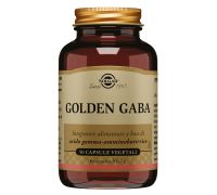 Golden Gaba integratore per il rilassamento e il riposo notturno 50 capsule
