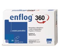 Enflog 360 integratore per la funzione intestinale 28 capsule