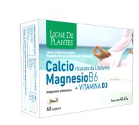 Calcio+MagnesioB6+VitaminaD3 integratore per l’apparato muscolo-scheletrico 60 capsule
