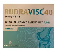 RUDRAVISC 40 SIR 40MG 2ML 3PZ