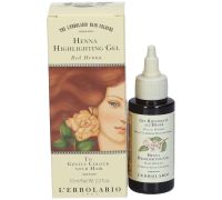 L'Erbolario gel riflessante per la colorazione dei capelli all' henne' rosso 70ml