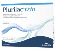 Plurilac Trio integratore per la regolarità del transito intestinale 12 bustine