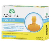Aquilea Flu Plus integratore per il benessere del sistema immunitario 10 bustine