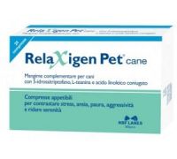 Relaxigen Pet Cane mangime complementare per contrastare stress ansia paura e aggressività 20 compresse appetibili