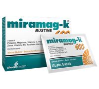 miramag-k 600 integratore di sali minerali e vitamine gusto arancia 20 bustine