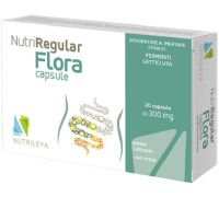 Nutriregular Flora integratore di fermenti lattici vivi 20 capsule