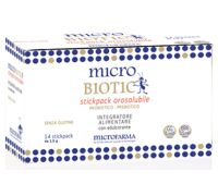microbiotic integratore di fermenti lattici 14 stick pack