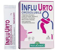 Influ Urto orosolubile integratore di propoli e vitamina C 20 bustine