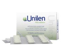 Unilen Microbio+ integratore di fermenti lattici 15 capsule trasparenti + 15 capsule bianche