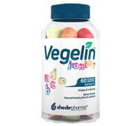 Vegelin Junior integratore di vitamine ad azione energizzante 60 caramelle gommose