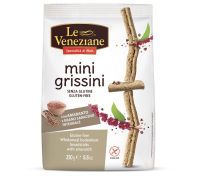 Le veneziane mini grissini con amaranto e grano saraceno integrale senza glutine 250 grammi