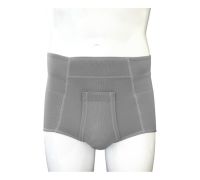 Orione slip alto per ernia colore grigio taglia 4