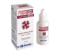 Protofer Solfato Ferroso integratore di Ferro gocce orali 30ml