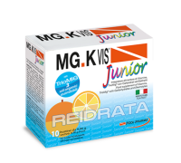 Mgk vis junior integratore di vitamine e minerali 10 bustine gusto arancia