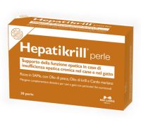 Hepatikrill mangime complementare per il supporto della funzione epatica di cani e gatti 30 perle