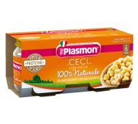 Plasmon omogenizzato ceci con zucca 100%naturale 2x80 grammi