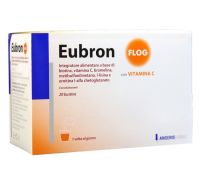 Eubron Flog integratore per l'apparato respiratorio e per la tosse 20 bustine