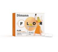 Dimann Flor integratore a base di fermenti lattici 30 capsule