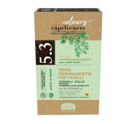 Capelvenere tinta permanente per capelli 5,3n colore castano chiaro dorato