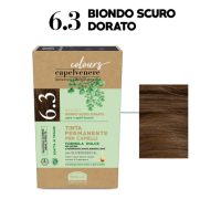 Capelvenere tinta permanente per capelli 6,3n colore castano scuro dorato