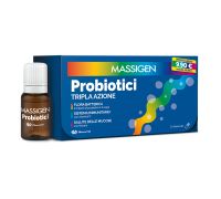Massigen Probiotici Tripla Azione 10 flaconcini 8ml
