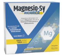 Magnesio Sy Ricarica integratore per il sistema nervoso e muscolare 20 bustine