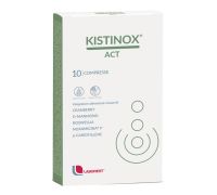 Kistinox Act integratore per la funzionalità del tratto urinario 10 compresse