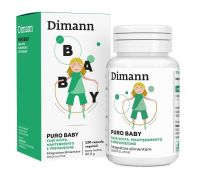 Dimann Puro baby integratore per le vie urinarie nei bambini 120 capsule