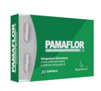 Pamaflor 100 integratore integratore per l'equilibrio della flora batterica intestinale 20 capsule
