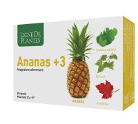 Ananas +3 integratore ad azione drenante 60 capsule