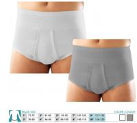 Orione slip uomo elastico contenitivo aperto colore grigio taglia 3