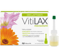 Vitilax microclismi per lattanti a tripla azione 6 pezzi
