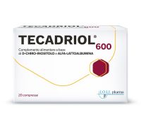 Tecadriol 600 integratore per l'apparato uro genitale 20 compresse