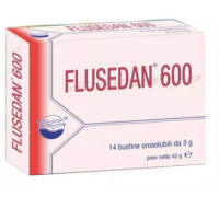 Flusedan 600 integratore per l'apparato respiratorio 14 bustine orosolubili
