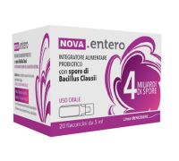 Nova Entero 4 Miliardi integratore a base di probiotici 20 flaconcini 5ml